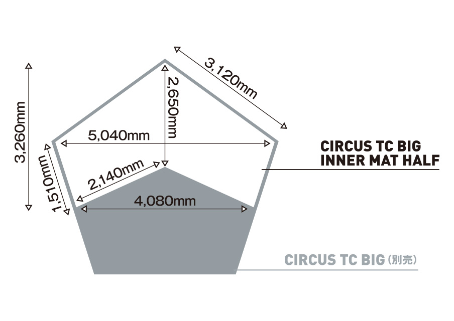 サーカスTC BIG｜tent-Mark DESIGNS