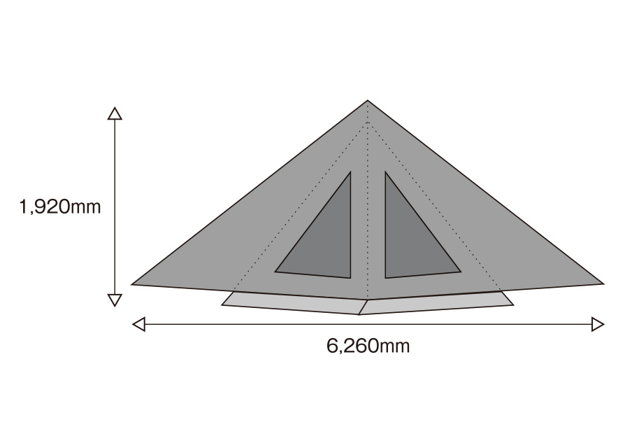 サーカスTC DX+ ダックグリーン｜tent-Mark DESIGNS