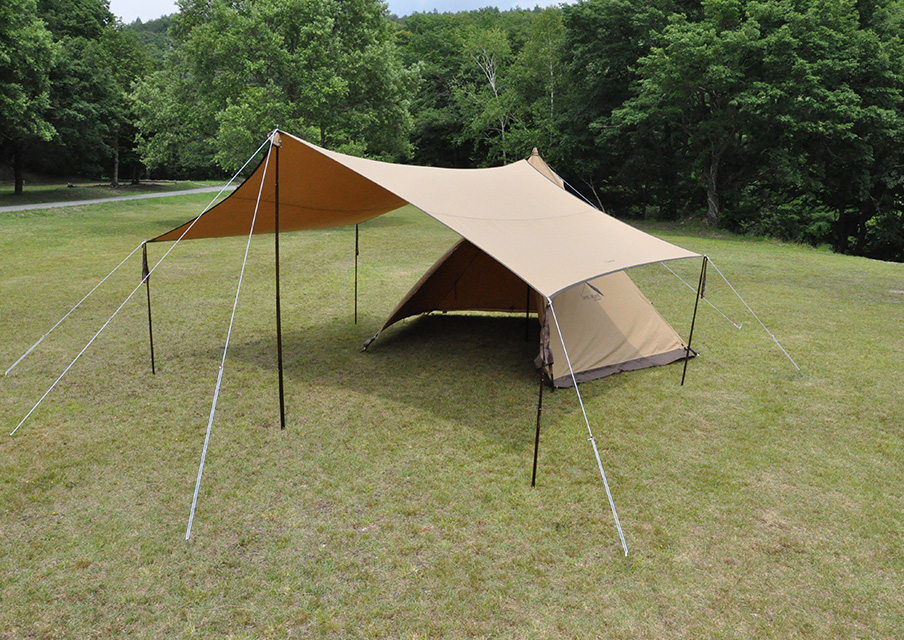 tent-Mark DESIGNS　焚火タープ TC コネクト ヘキサ