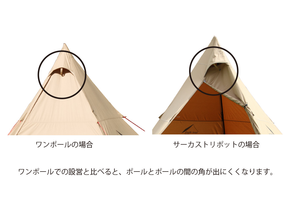 サーカストリポット｜TENT/TENT・TARP ACCESSORY｜PRODUCTS｜tent-Mark 