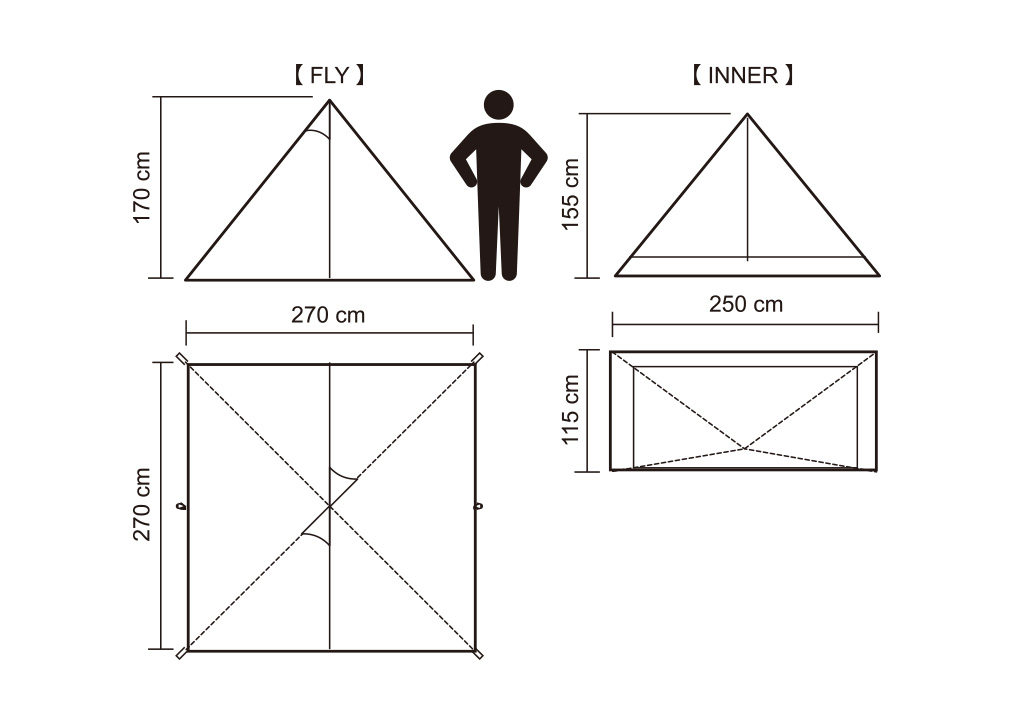 パンダTC +｜TENT｜PRODUCTS｜tent-Mark DESIGNS