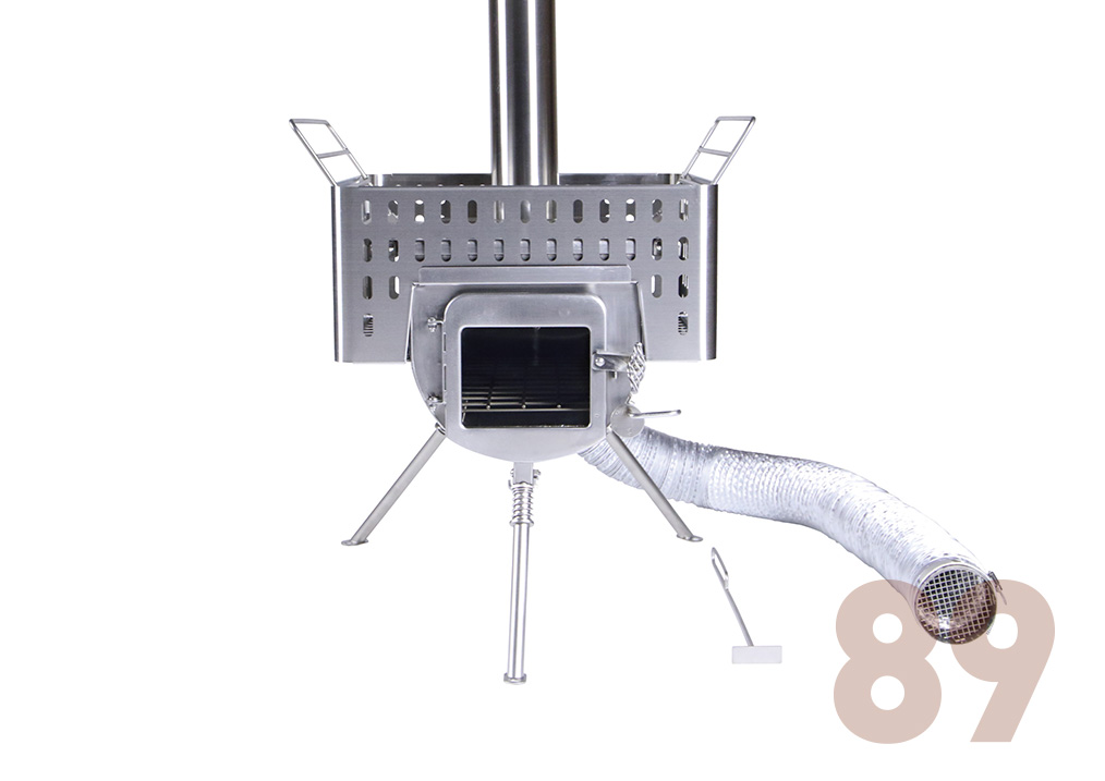 Wood stove outside air Sauna stove L｜TAKIBI｜PRODUCTS｜tent